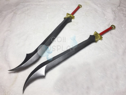 Yuel Weapon Swords Replica Granblue Fantasy Cosplay