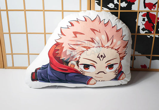 Yuji Itadori Stuffed Cuddle Pillow