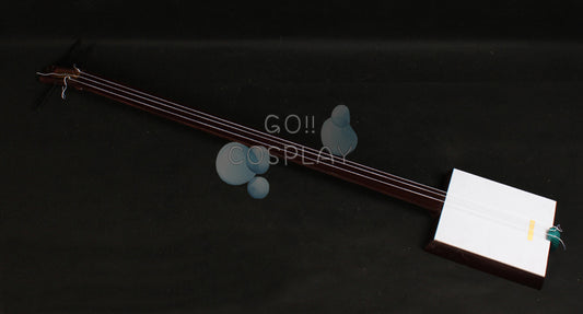 Zanpakuto Spirit Katen Shamisen Prop Bleach Cosplay