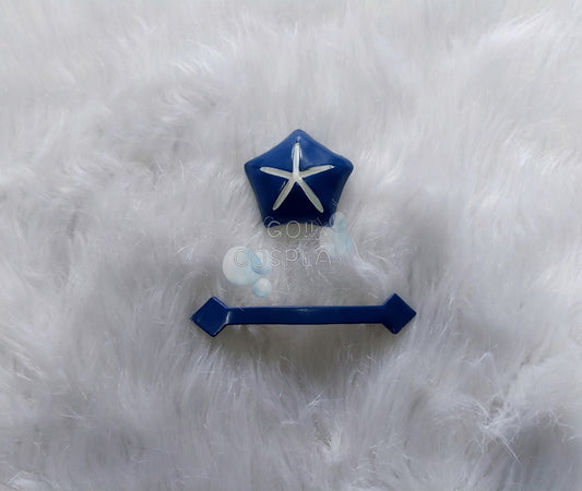 Zanpakuto Spirit Sode no Shirayuki Cosplay Hair Clip