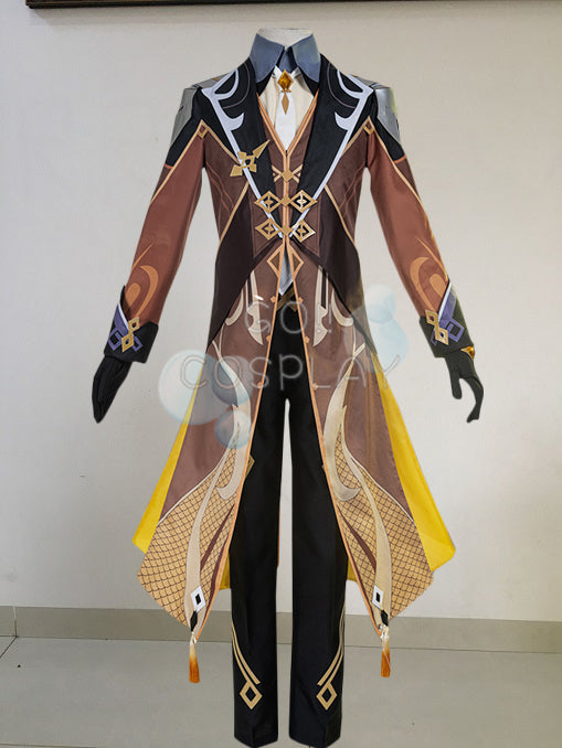 Zhongli Costume Genshin Impact Cosplay